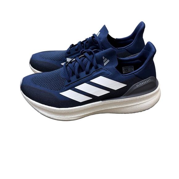 adidas JI3385  Boost 5X Dark Blue Cloud White Halo Silver Men Size 11 New main image 6